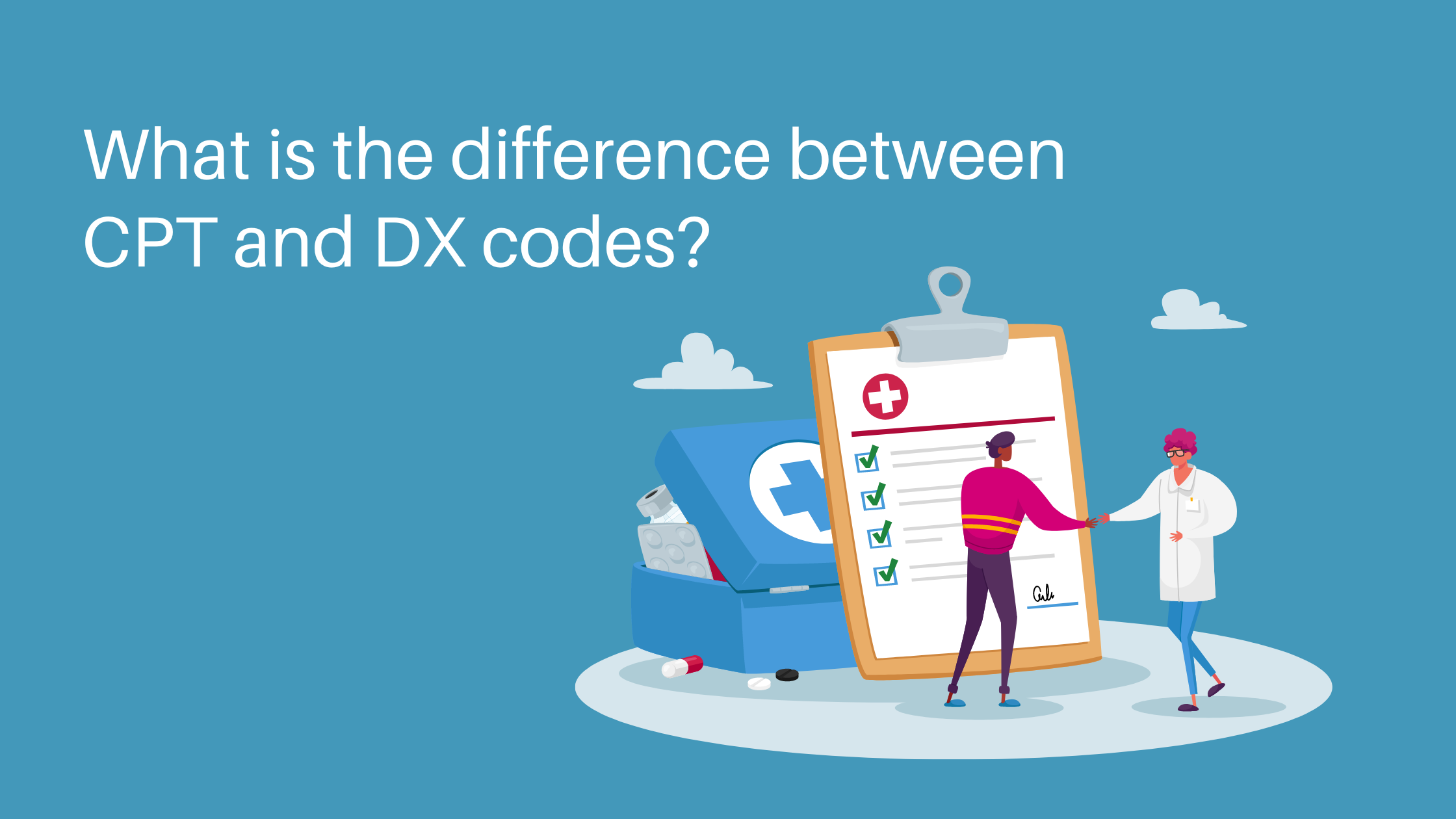 Difference between CPT and DX codes